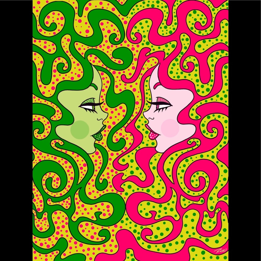 Sister, Sister Art Print